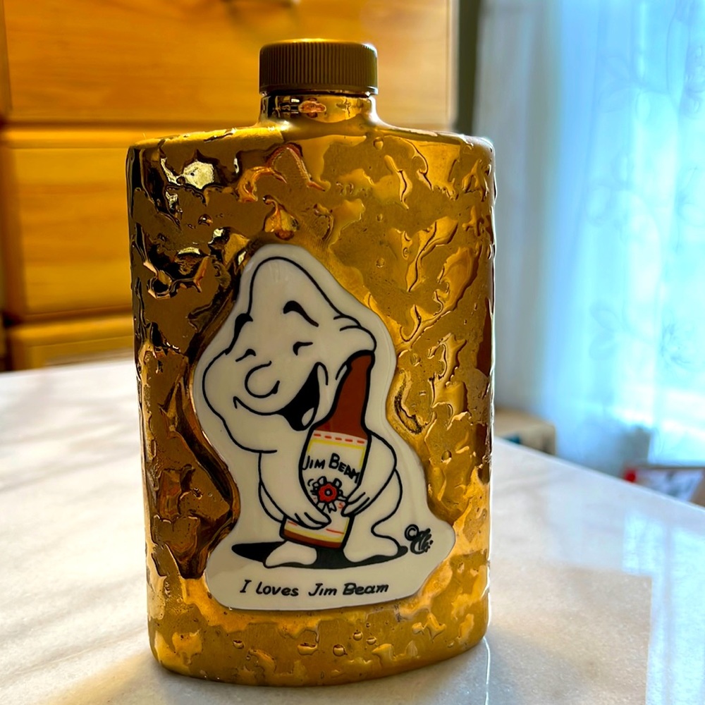 Jim Beam - "I Loves Jim Beam" Evergreen State Beam Bottle & Specialties RARE
